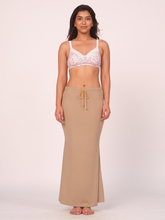 Munns & Mars Saree Shapewear Polyester Fish Cut - Chiku